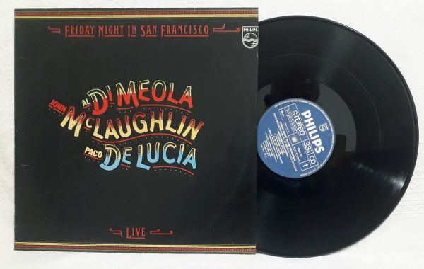 LP  AL DIMEOLA , JOHN MC LAUGHLIN E PACO DE LUCIA  FRIDAY NIGHT IN SAN FRANCISCO