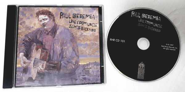 CD  PAUL  GEREMIA   LIVE FROM UNCLE SAM´S BACKYARD   (IMPORTADO)