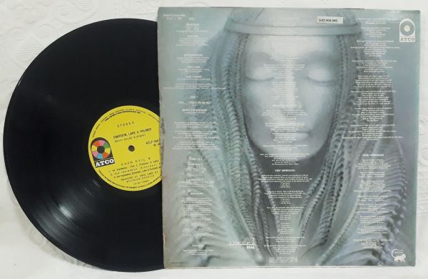 LP   EMERSON , LAKE & PALMER    BRAIN SALAD SURGERY