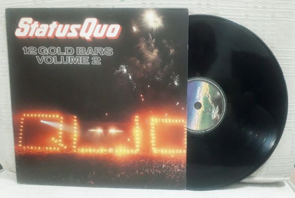 LP  STATUS  QUO    12 GOLD BARS  VOLUME 2