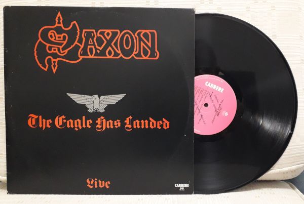 Lp  Saxon   The Eagle Has Landed   Live