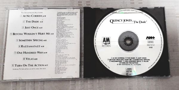 Cd  Quincy  Jones   The  Dude    (Importado)