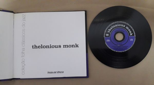 Cd  Thelonious  Monk    Coleção  Folha  Classicos  do  Jazz