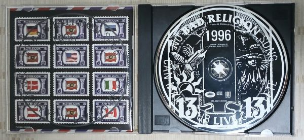 CD  BAD RELIGION     TESTED    1996
