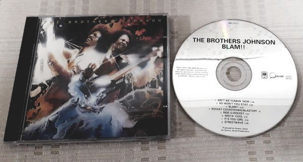 Cd  The Brothers Johnson    Blam !!!  Importado