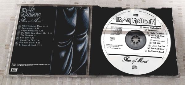 Cd  Iron Maiden        Piece of Mind