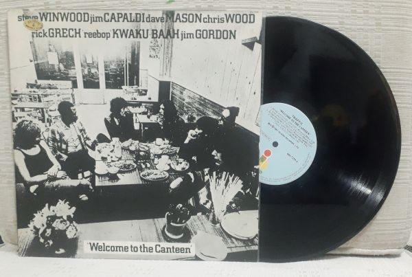 LP  TRAFFIC    "WELCOME TO THE CANTEEN "   reedição