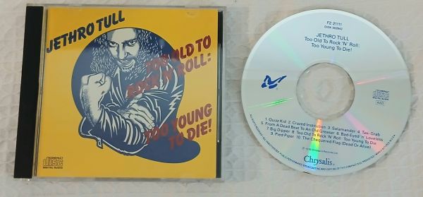 CD JETHRO TULL TOO OLD TO ROCK N´ROLL ....